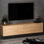 Hanah Home Soporte para TV Neon - Pino Atlántico